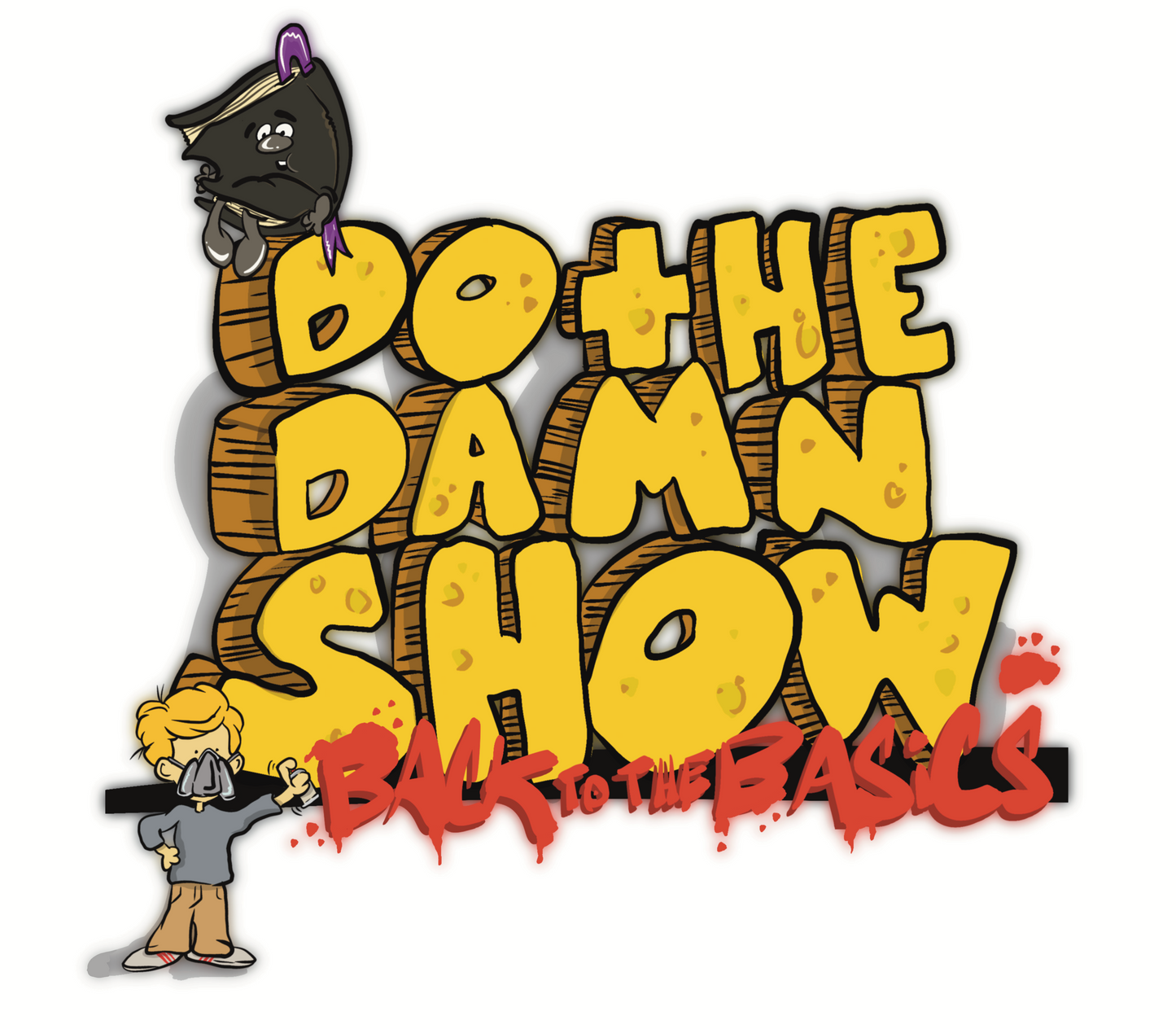 dothedamnshow.com "Basics Rock" Tee